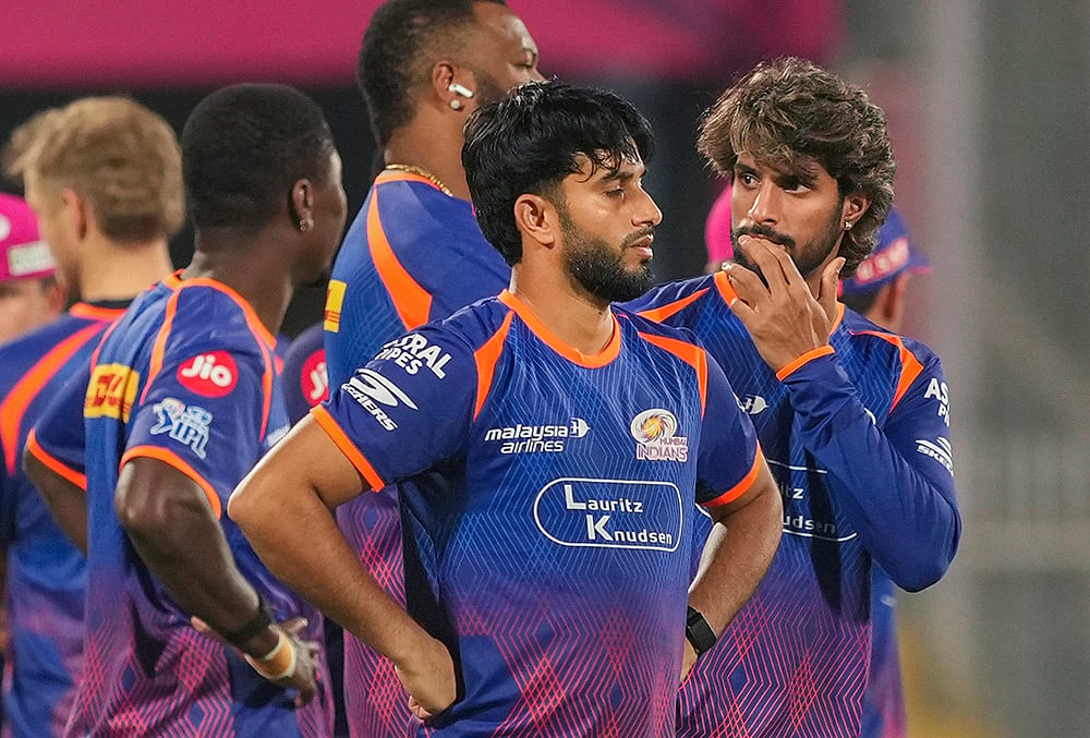RR vs MI Indian Premier League match photos- 
