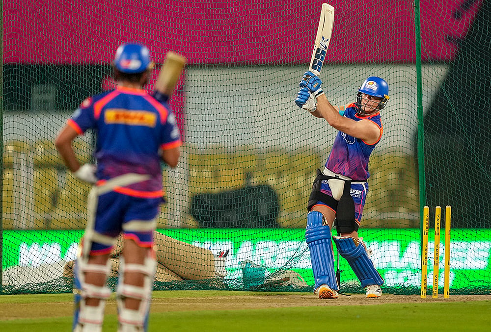 RR vs MI Indian Premier League match photos- Ryan Rickelton