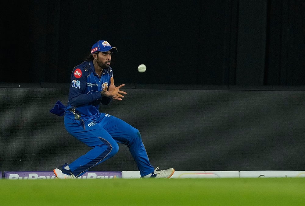 RR vs MI Indian Premier League match photos- Tilak Verma