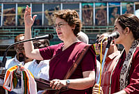 If CEC Allowed Elections To Be Rigged Its 'Treason': Cong MP Priyanka Gandhi | Photo: @INCIndia/X via PTI : Congress General Secretary and Wayanad MP Priyanka Gandhi slams Election Comission