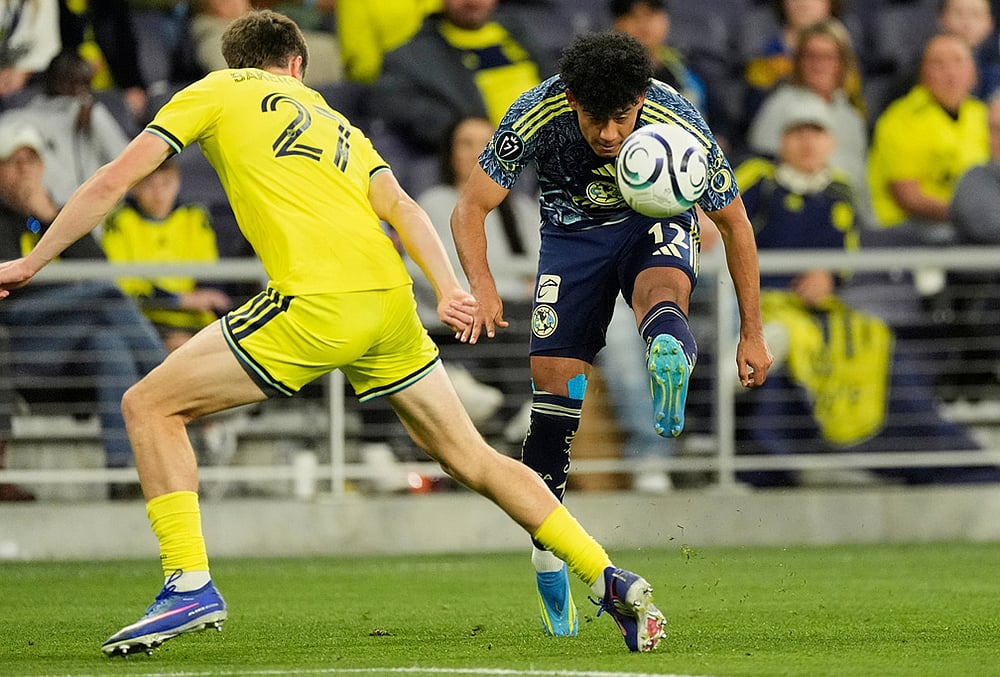 Nashville SC Vs Club America CONCACAF Champions Cup Quarter-Final-Isaias Violante