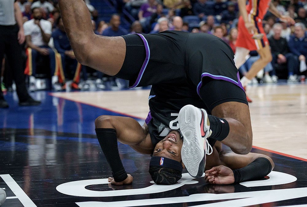 New Orleans Pelicans 156-137 Utah Jazz NBA basketball-Blake Hinson