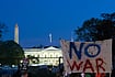 AP Photo/Jose Luis Magana : Activists protest at Lafayette Park near the White House in Washington, Tuesday evening, April 7, 2026. 