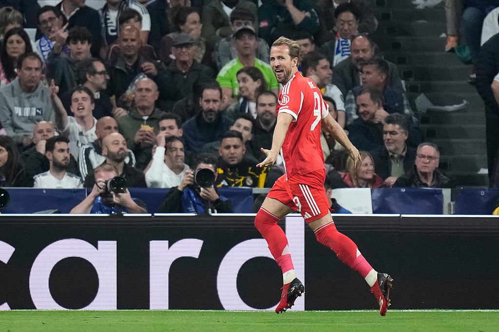 Real Madrid Vs Bayern Munich UCL Quarter-final match-Harry Kane