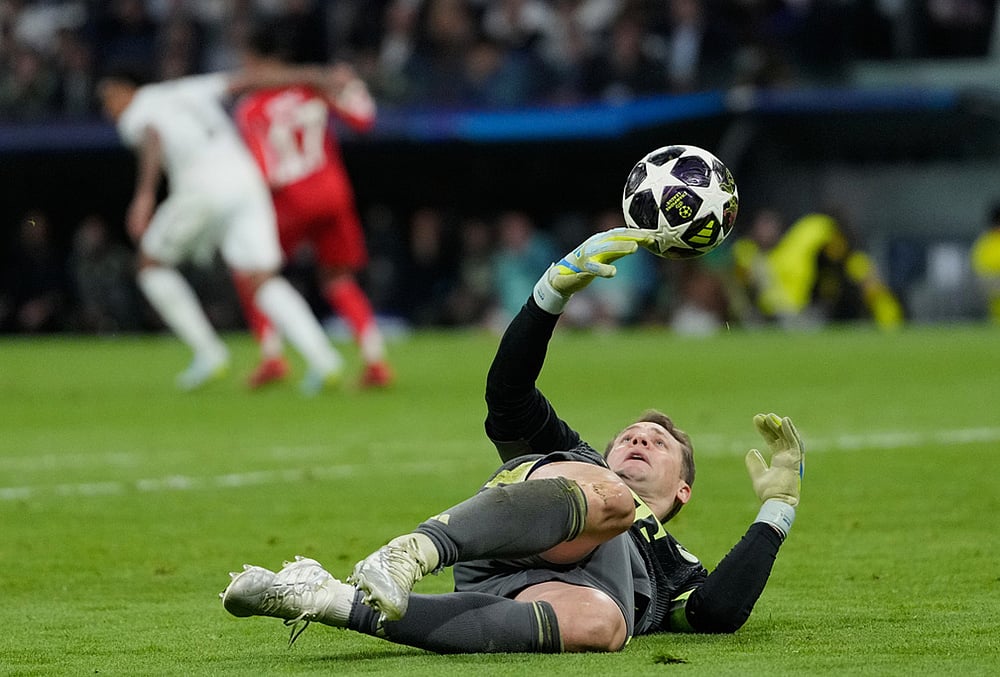 Real Madrid Vs Bayern Munich UCL Quarter-final match-Manuel Neuer