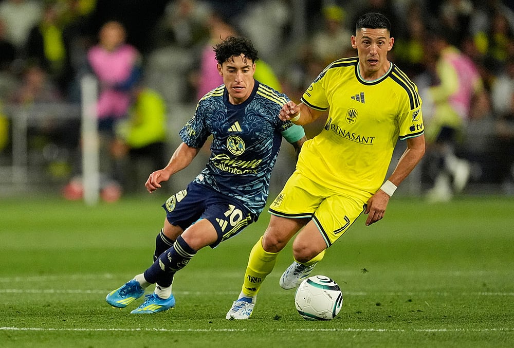 Nashville SC Vs Club America CONCACAF Champions Cup Quarter-Final-Cristian Espinoza