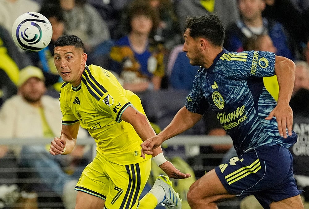 Nashville SC Vs Club America CONCACAF Champions Cup Quarter-Final-Cristian Espinoza