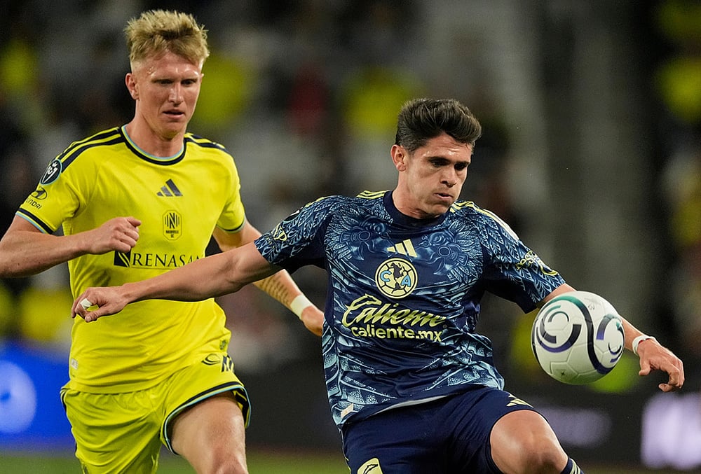 Nashville SC Vs Club America CONCACAF Champions Cup Quarter-Final-Israel Reyes