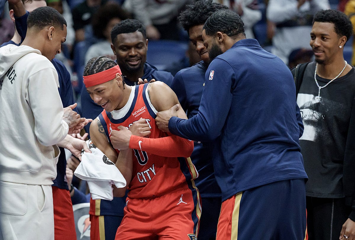 New Orleans Pelicans 156-137 Utah Jazz NBA basketball-Jeremiah Fears