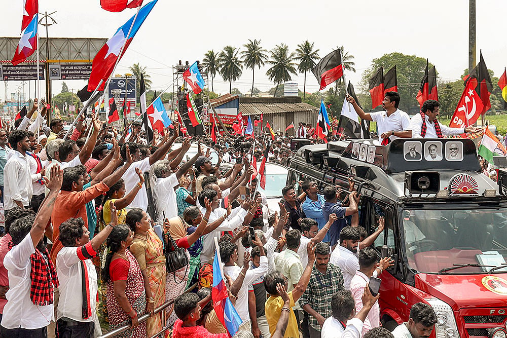 TN polls: Udhayanidhi campaign in Tiruvallur