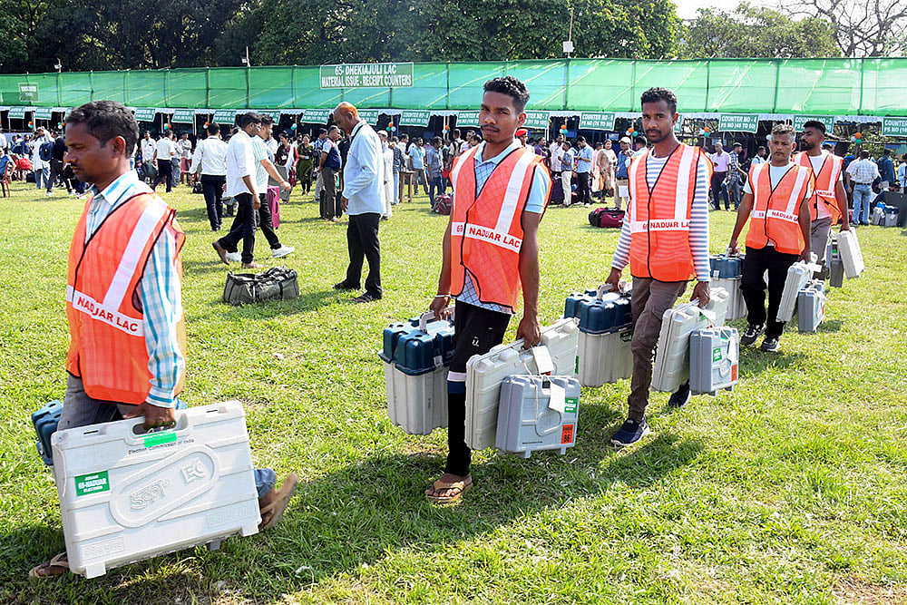Assam polls: Preps on the eve of polls