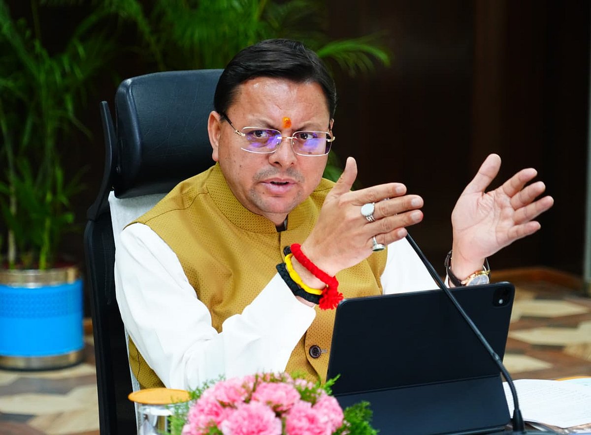 Uttarakhand Chief Minister Pushkar Singh Dhami - null