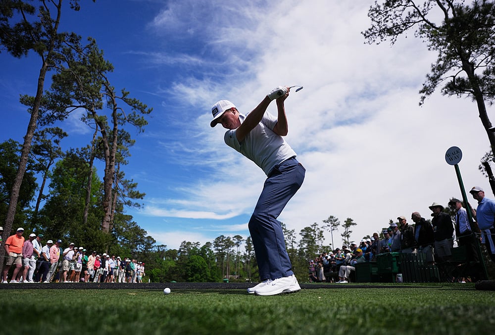 Masters golf tournament Practice round photos-Matt McCarty