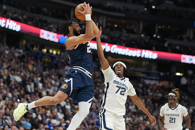 NBA Basketball Game: Memphis Grizzlies vs Denver Nuggets