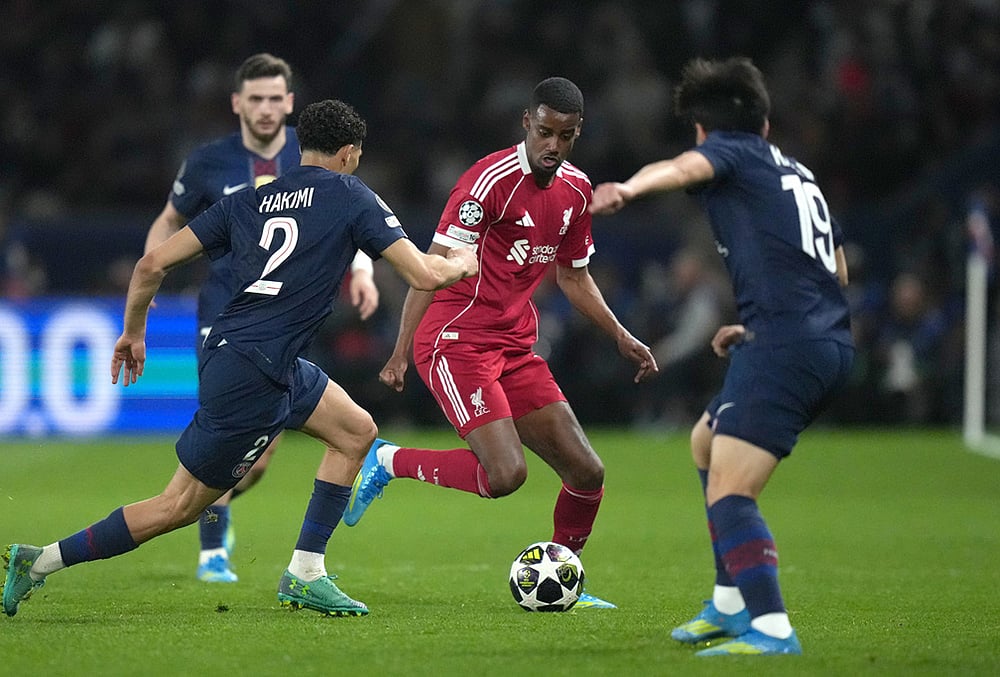 Paris Saint-Germain vs Liverpool Champions League quarterfinal match-Alexander Isak