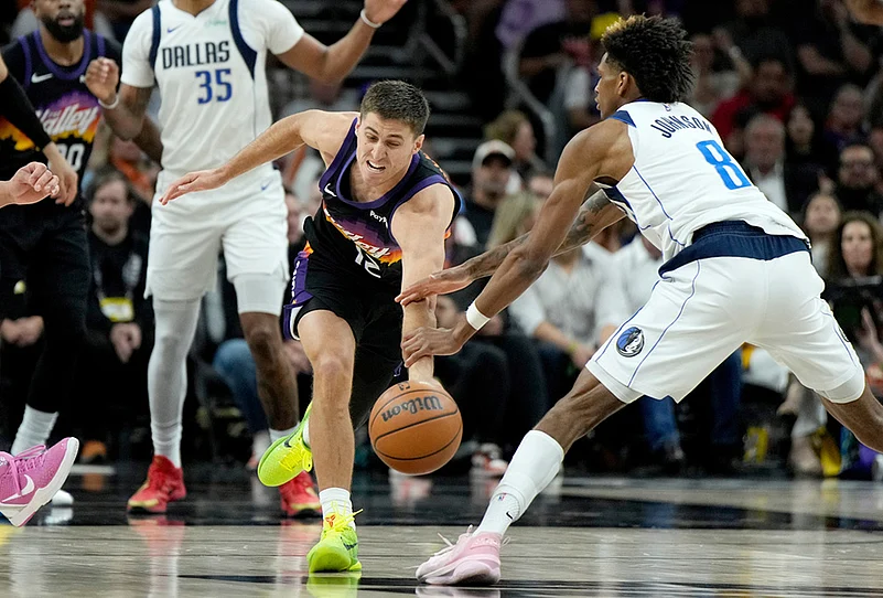 Phoenix Suns Vs Dallas Mavericks NBA basketball-Collin Gillespie