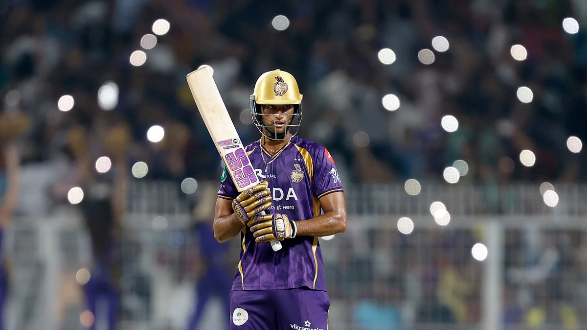 Angkrish Raghuvanshi in action for Kolkata Knight Riders in IPL 2026.  - KKRiders/X