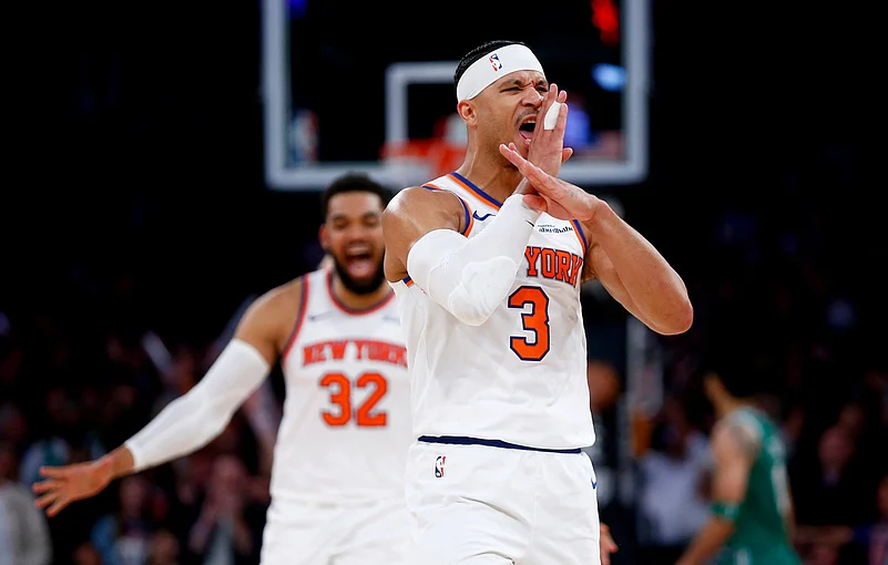 New York Knicks Vs Boston Celtics nba basketball-Josh Hart