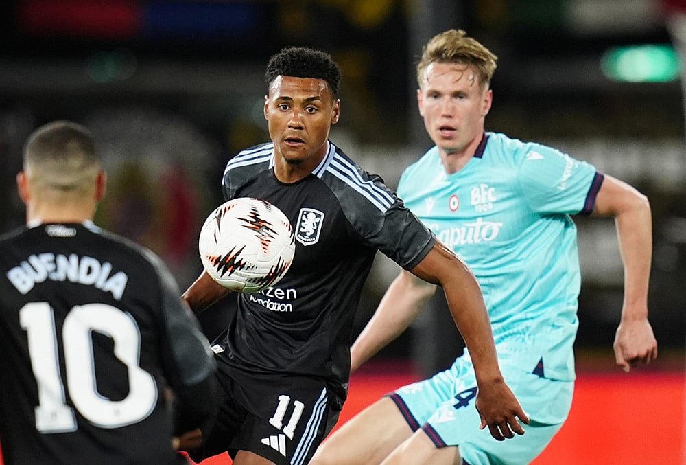 Bologna vs Aston Villa UEFA Europa League match photos-Ollie Watkins