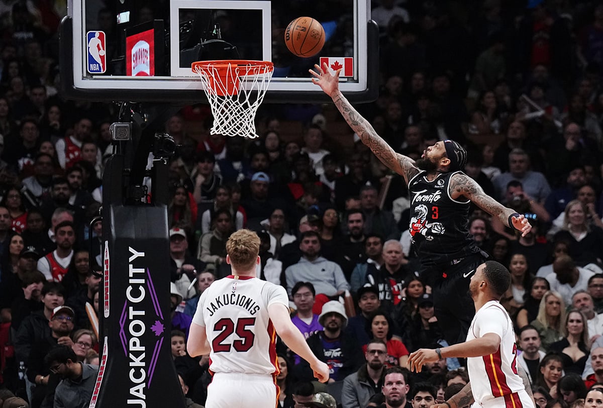 Toronto Raptors Vs Miami Heat nba game-Brandon Ingram