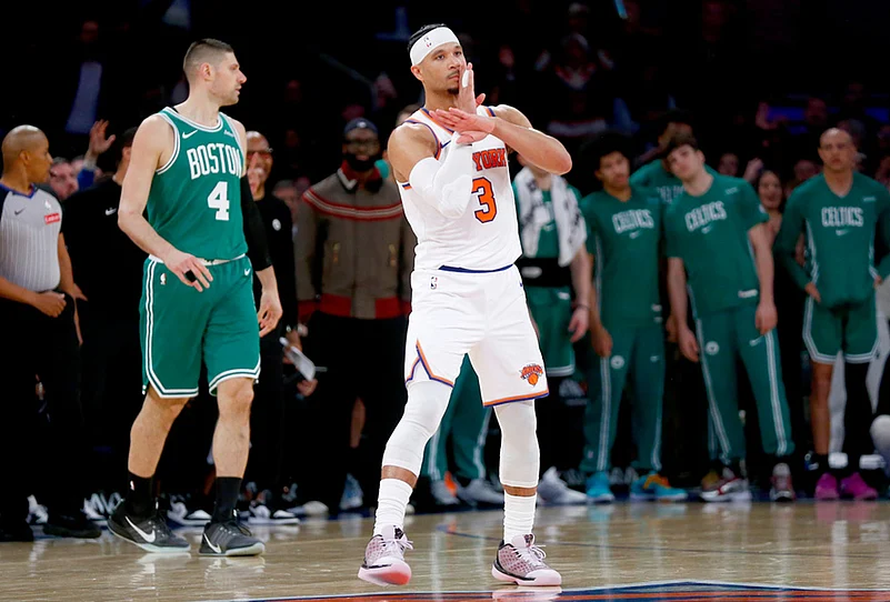 New York Knicks Vs Boston Celtics nba basketball-Josh Hart