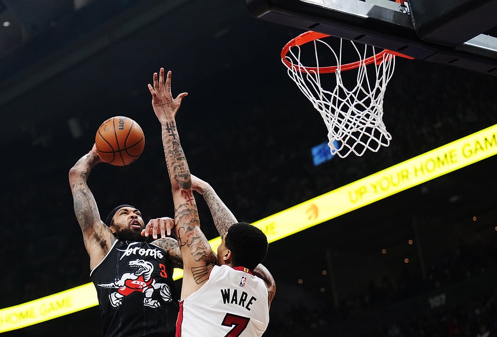 Toronto Raptors Vs Miami Heat nba game-Brandon Ingram