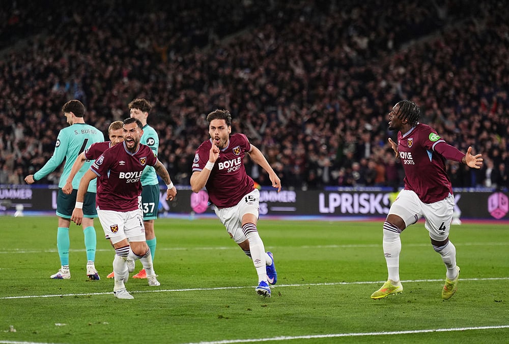West Ham United vs Wolves premier league soccer-Konstantinos Mavropanos