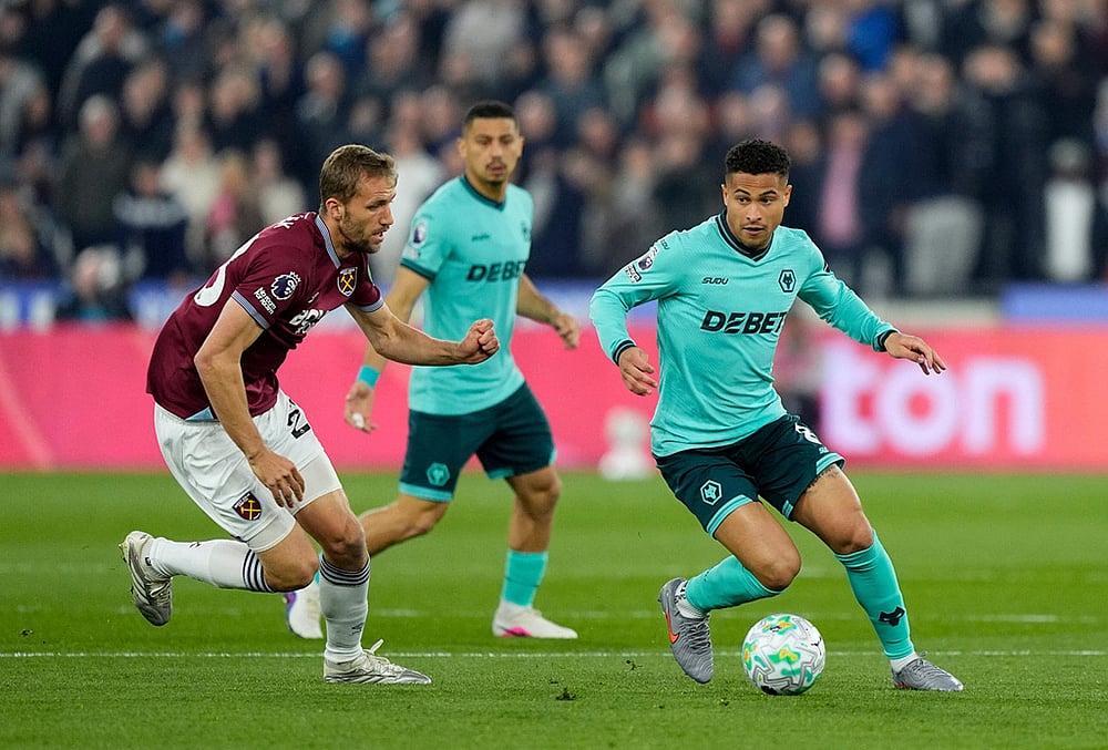 West Ham United vs Wolves premier league soccer-Tomas Soucek
