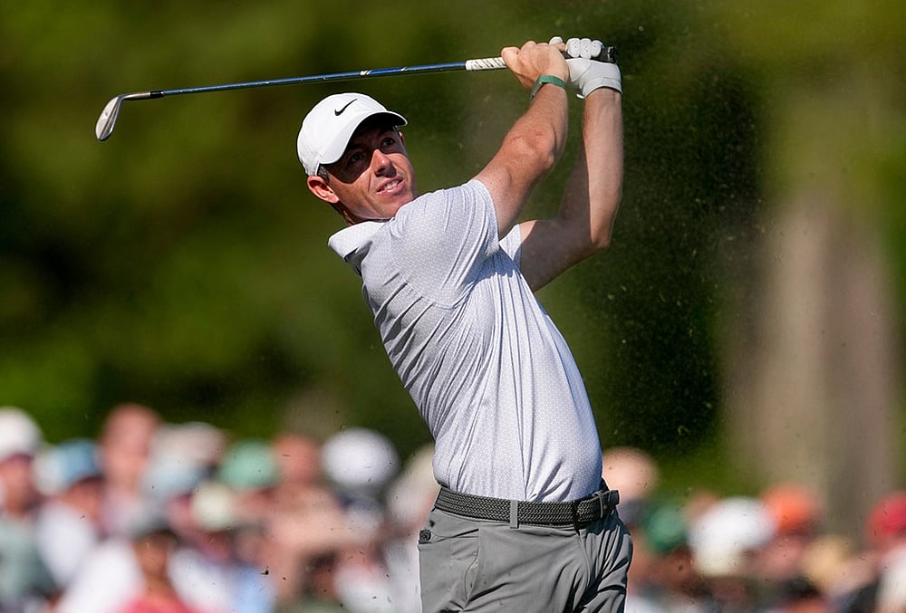 Masters golf tournament 2026 second round-Rory McIlroy