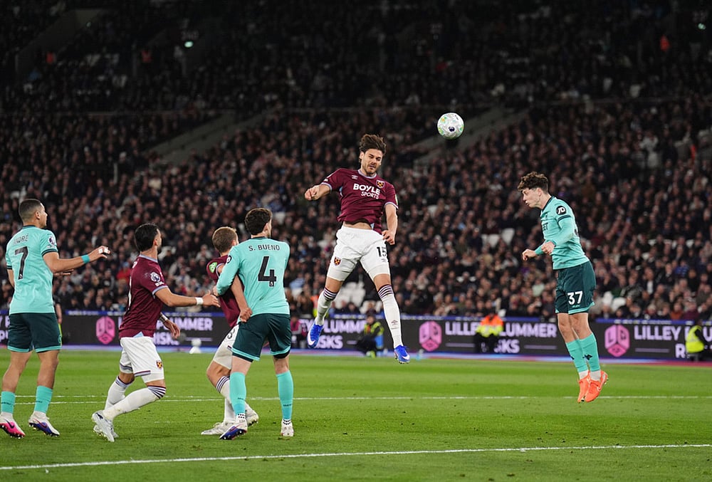 West Ham United vs Wolves premier league soccer-Konstantinos Mavropanos
