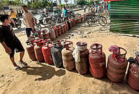 | Photo: PTI : Illegal LPG Refilling Unit Busted In Chirayinkeezhu