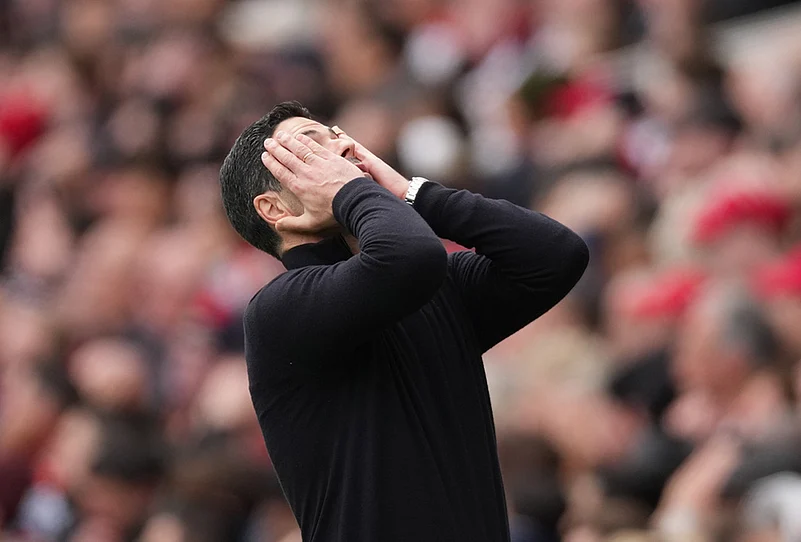 Arsenal vs Bournemouth Premier League soccer-Mikel Arteta