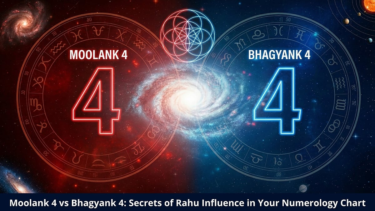 Moolank 4 Vs Bhagyank 4: Secrets Of Rahu Influence In Your Numerology Chart