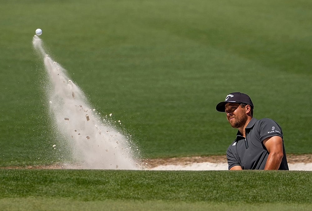 Masters golf tournament 2026 second round-Xander Schauffele