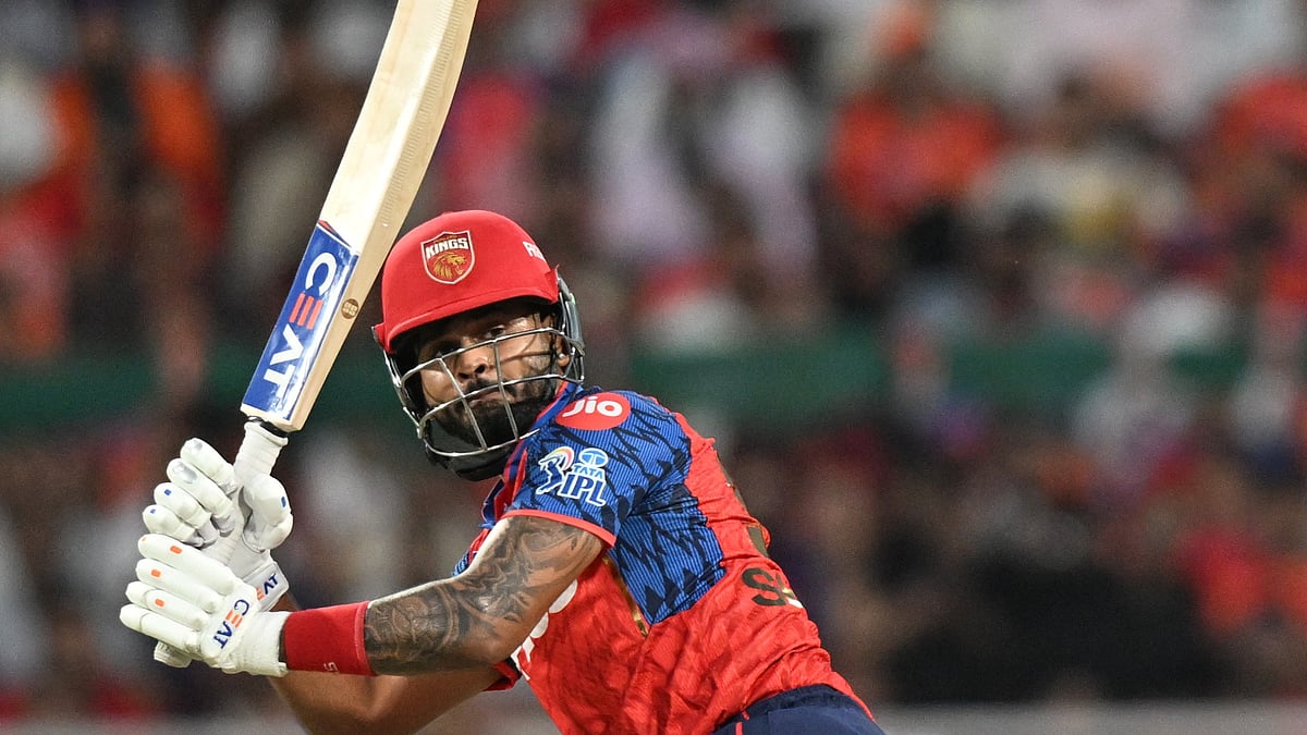 AP Photo  : Shreyas Iyer in action against Sunrisers Hyderabad in IPL 2026 clash at Mullanpur. 