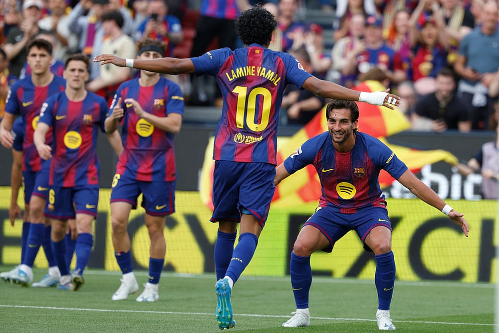 Spain La Liga Soccer Match: Barcelona vs Espanyol