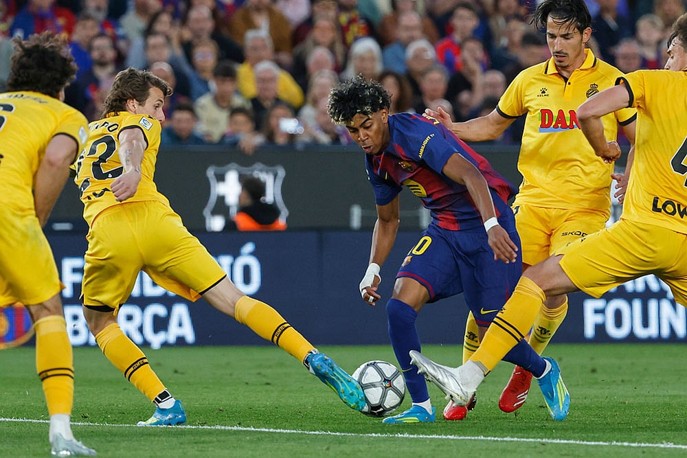 La Liga Soccer Match: Barcelona vs Espanyol