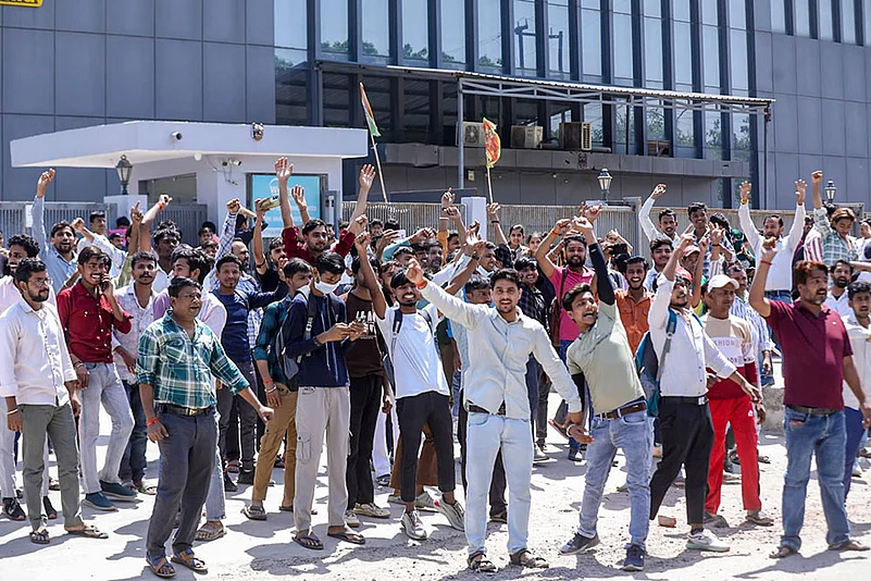 Workers protest over wage hike