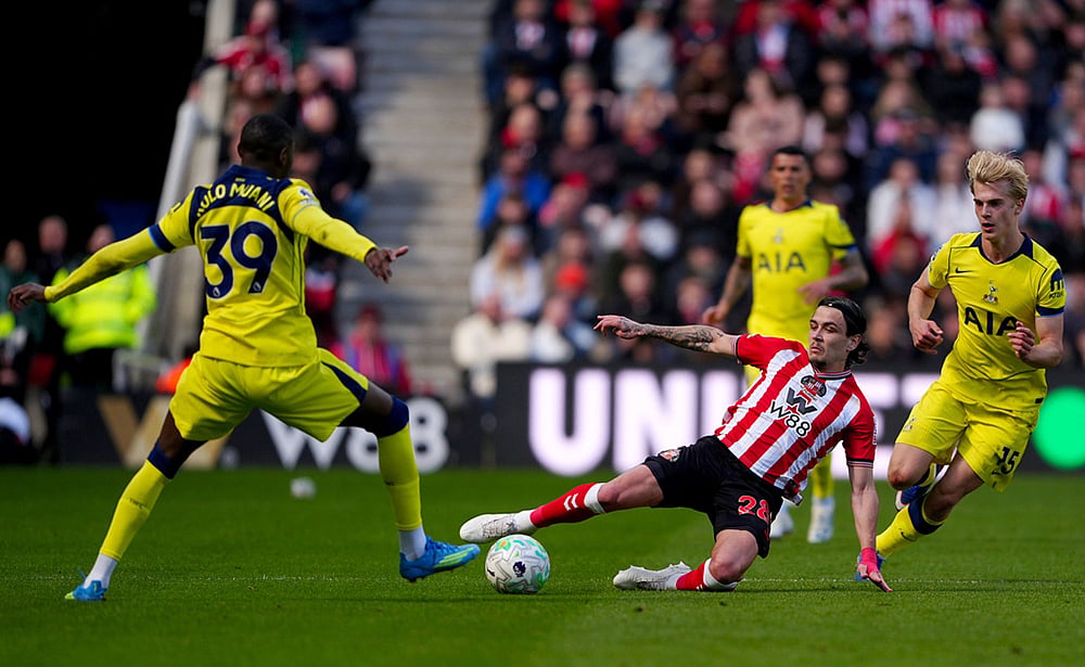 Sunderland Vs Tottenham Hotspur Premier League match-Randal Kolo Muani