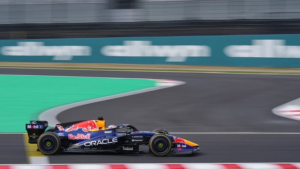 Red Bull driver Max Verstappen of the Netherlands steers his car during the Japanese Formula One Grand Prix at Suzuka in central Japan. - | Photo: AP/Hiro Komae