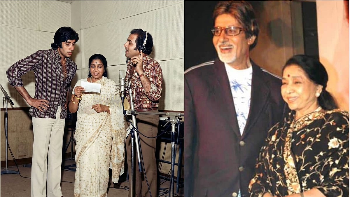 Amitabh Bachchan’s Emotional Tribute To Asha Bhosle - Instagram 