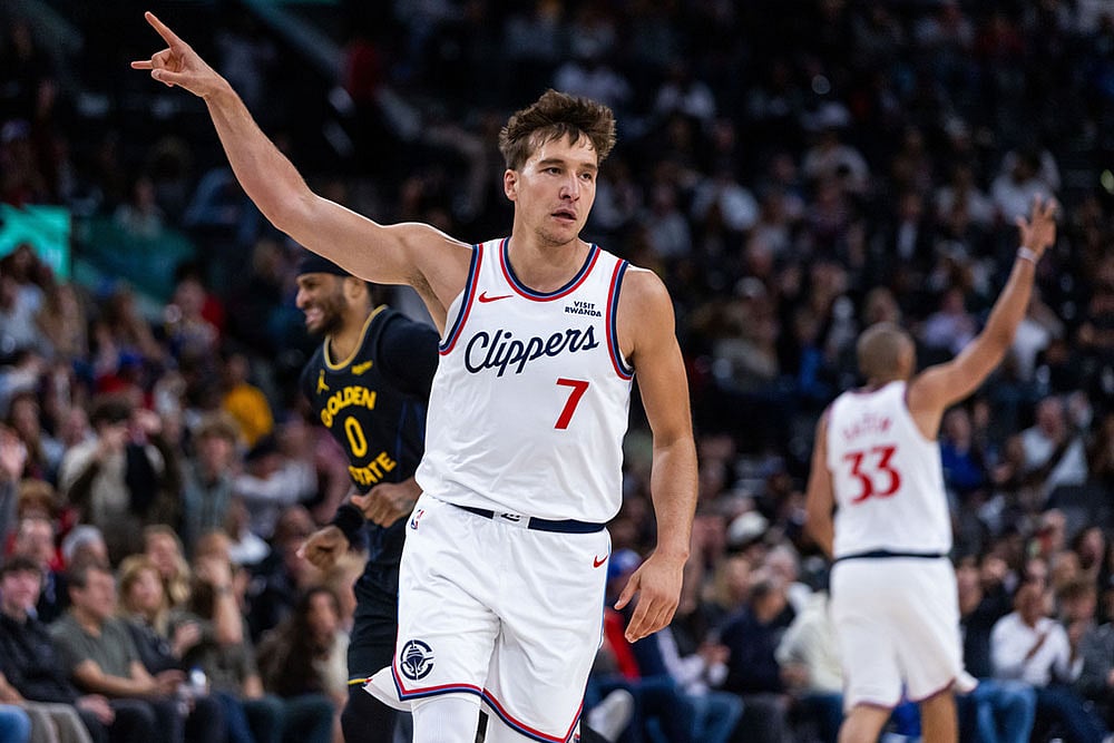 NBA Basketball: Los Angeles Clippers vs Golden State Warriors