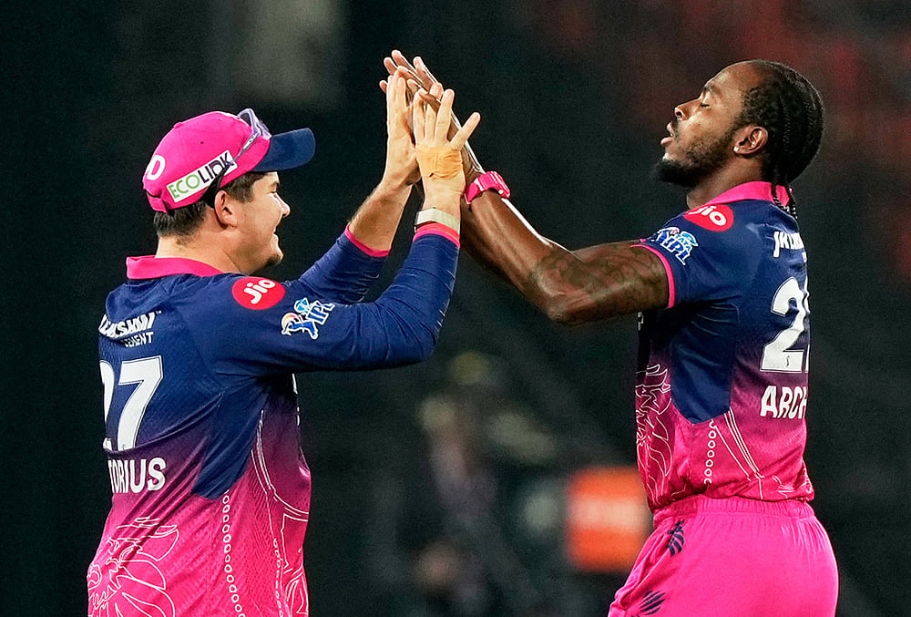 SRH vs RR IPL 2026 Indian Premier League Match 21 photos-Jofra Archer