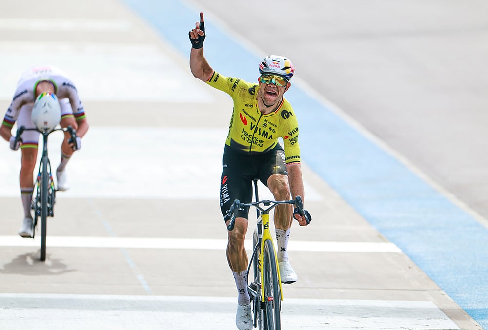 France Paris Roubaix Femmes Cycling-Wout van Aert