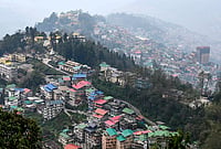 Gangtok In Xinjiang? Sikkim Activist Demands State Intervention To Fix X Geolocation Error | Photo: PTI : A view of the city skyline, in Gangtok, Sikkim.