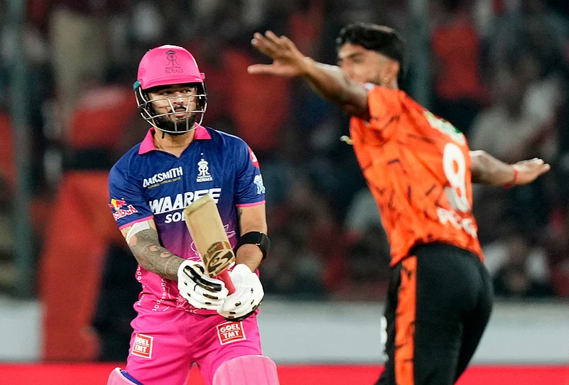 SRH vs RR IPL 2026 Indian Premier League Match 21 photos-Riyan Parag