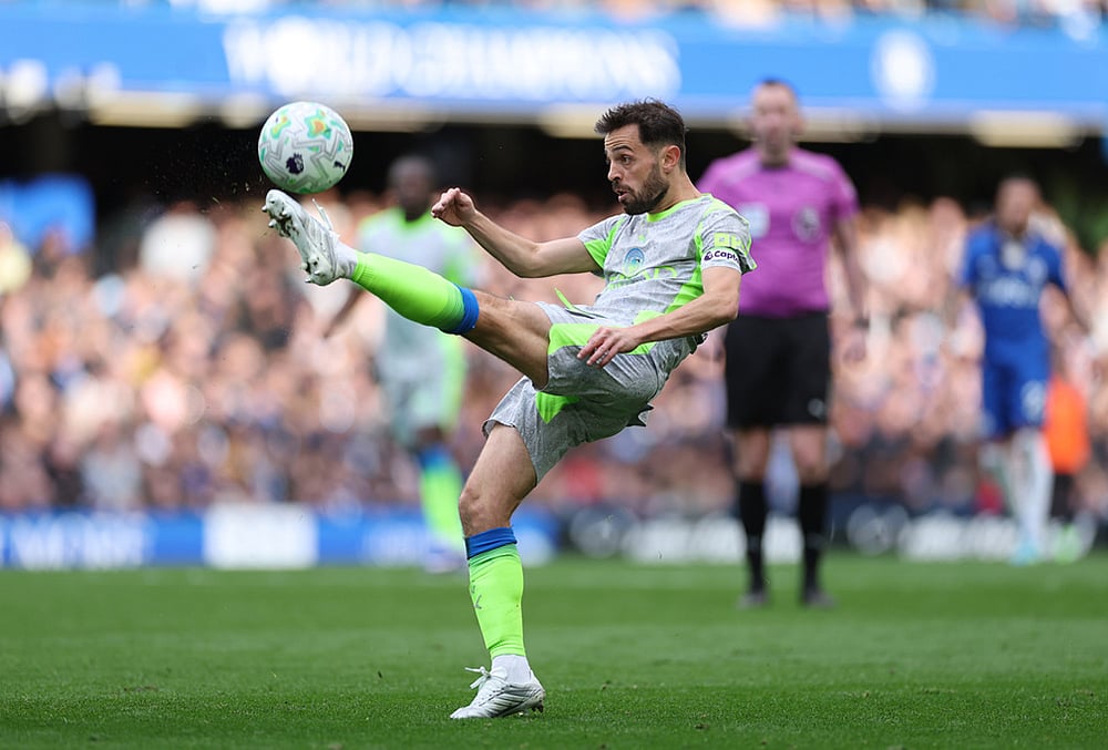 Chelsea vs Man City Premier League soccer-Bernardo Silva