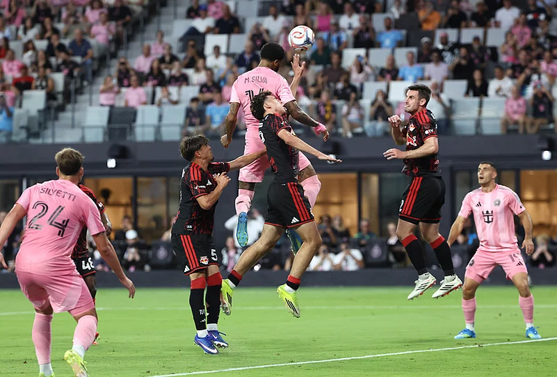 Inter Miami vs NY Red Bulls MLS match-Micael