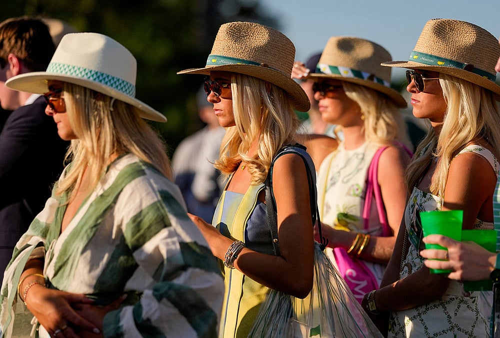 Masters golf tournament 2026 Third round photos-Patrons 
