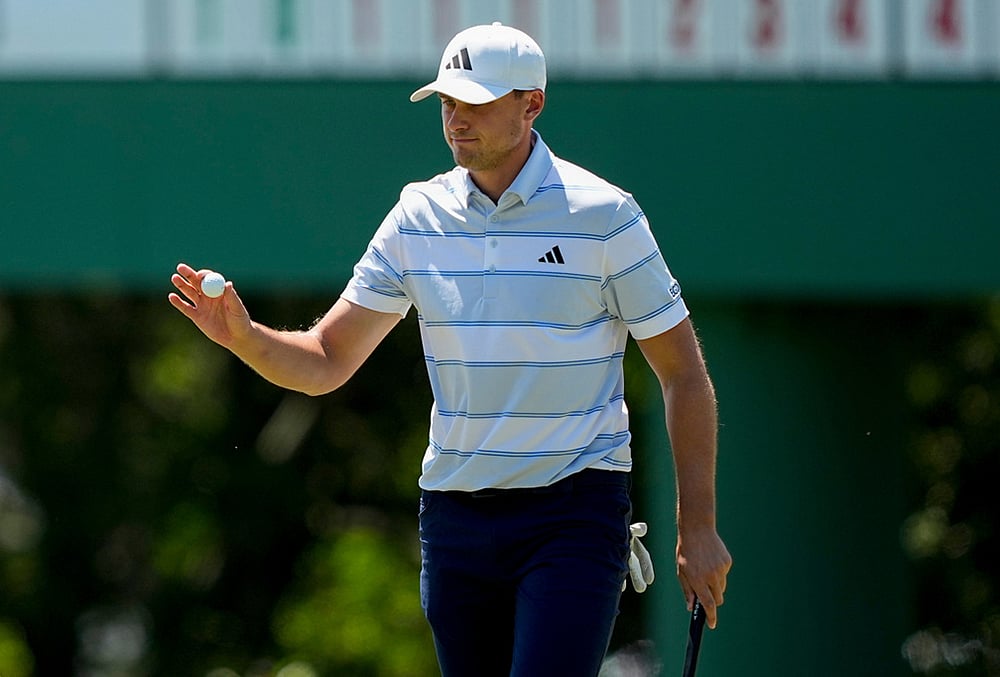 Masters golf tournament 2026 Third round photos-Ludvig Aberg